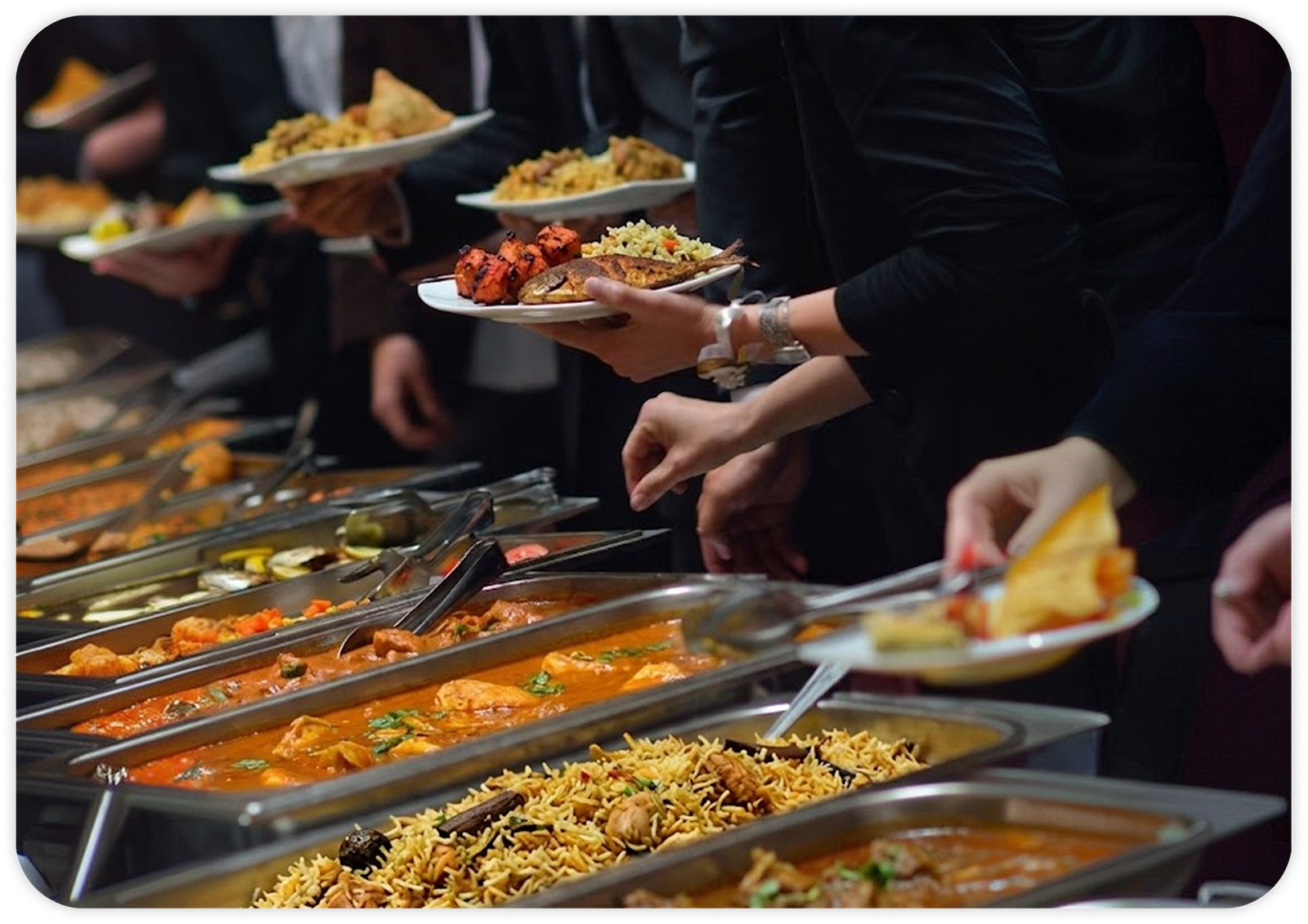Professional Serving Staff